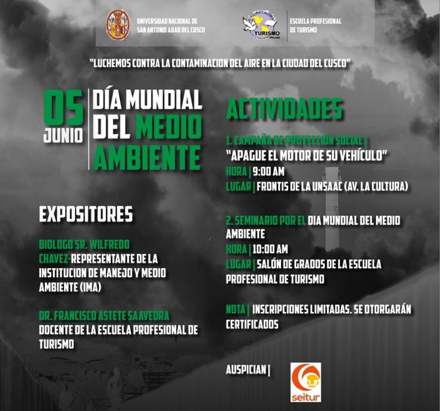 ACTIVIDADES POR EL DIA MUNDIAL DEL MEDIO AMBIENTE