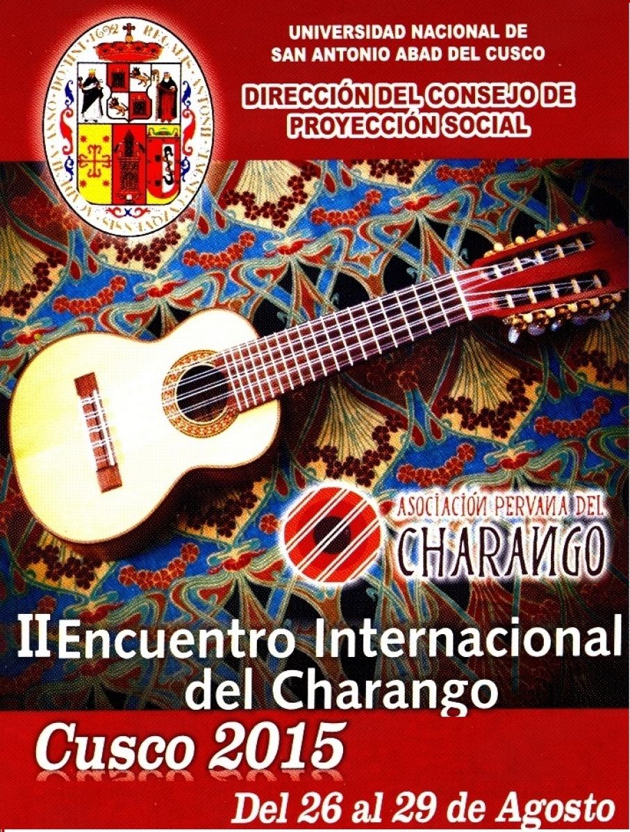 II ENCUENTRO INTERNACIONAL DEL CHARANGO CUSCO 2015