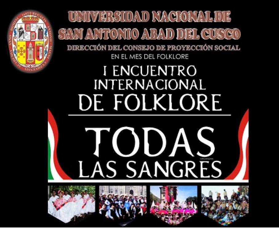 I Encuentro Internacional del Folklore "TODAS LAS SANGRES" 2015