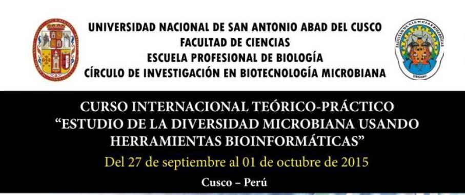 CURSO INTERNACIONAL TEÓRICO-PRACTICO &quot;ESTUDIO DE LA DIVERSIDAD MICROBIANA&quot;