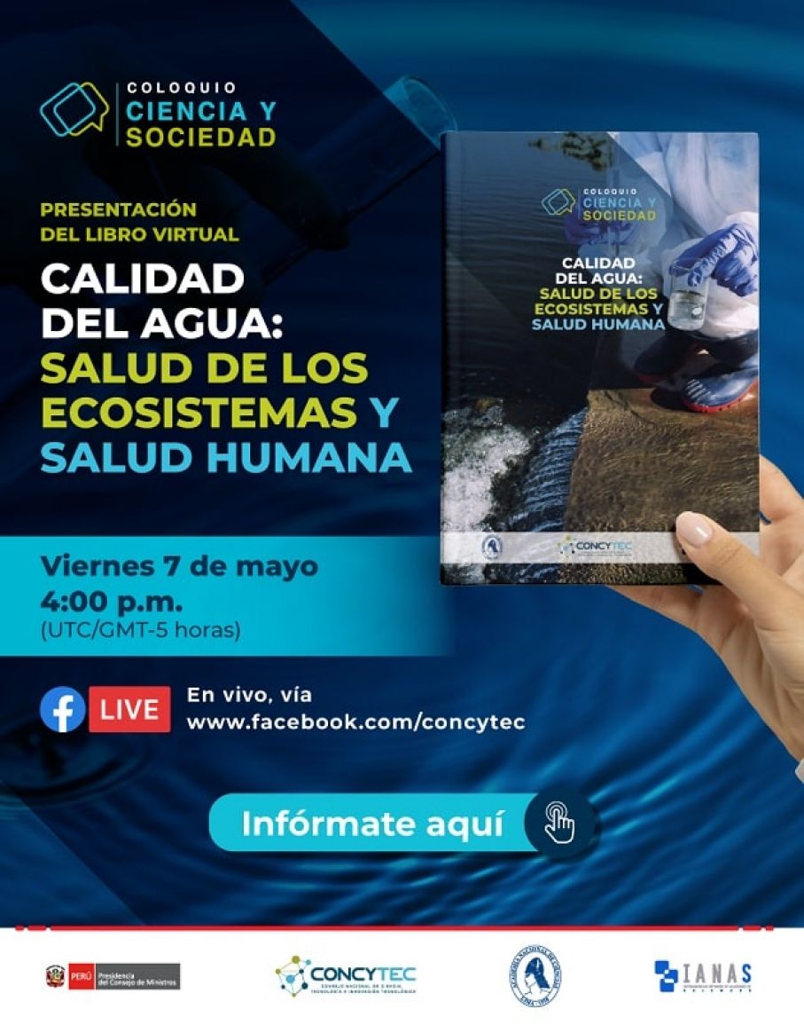 Presentación del libro virtual. Calidad del agua: Salud de los ecosistemas y la salud humana