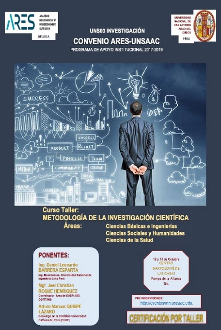 Curso-Taller “METODOLOGIA DE LA INVESTIGACIÓN CIENTÍFICA”