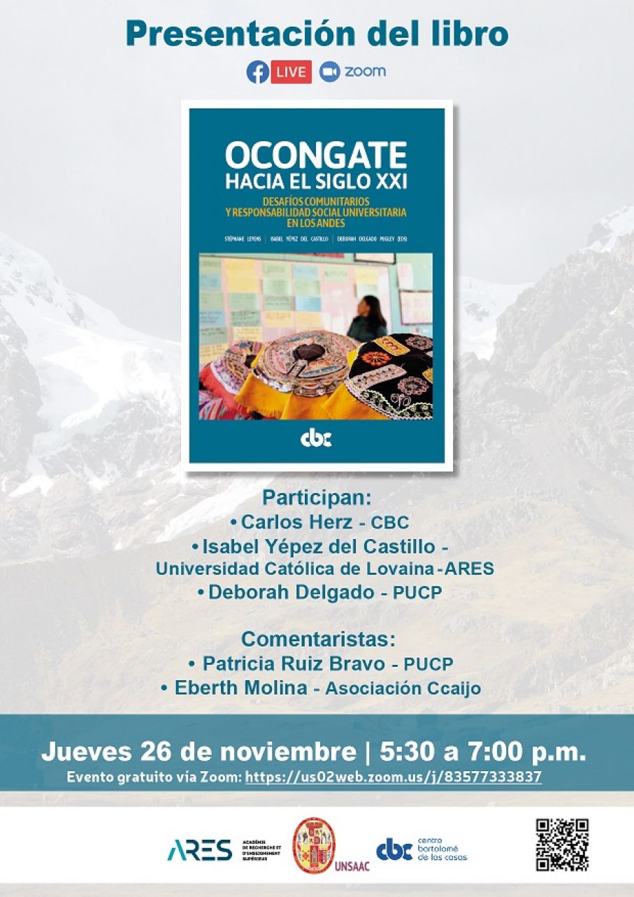 PRESENTACIÓN DEL LIBRO: &quot;OCONGATE HACIA EL SIGLO XXI&quot;