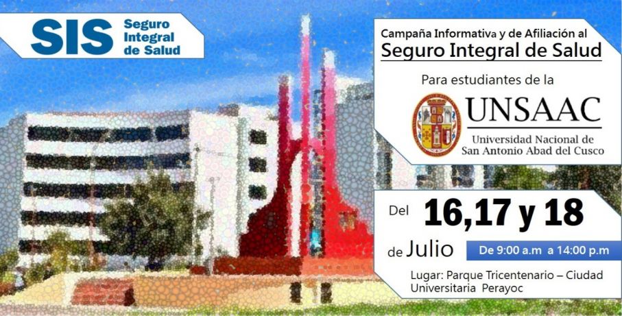 CAMPAÑA INFORMATIVA DEL SEGURO INTEGRAL DE SALUD